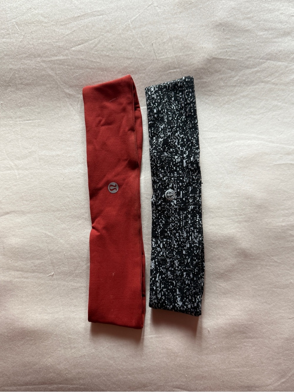 Lululemon Headbands - Red & Black Speckled